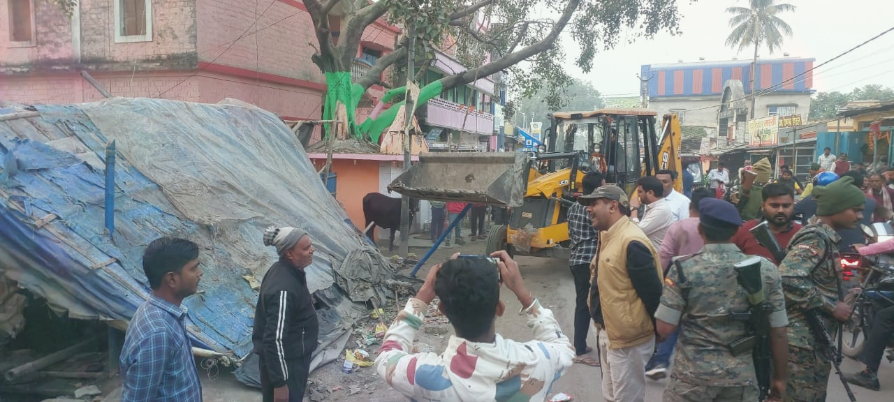 araria-forbesganj-municipal-action-against-encroch