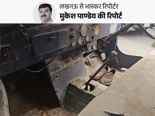 कागजों में दौड़ीं यूपी PWD की कंडम गाड़ियां:कबाड़ पहिए, टूटी स्टेयरिंग; फिर भी डीजल के नाम पर लाखों की लूट