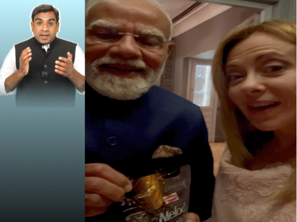 मोदी का वीडियो देखकर MLA ने ‘मेलोडी’ बांटी:बच्ची ने दी कांग्रेस विधायक को चुनौती; बुलेट पर भाजपा विधायक, हेलमेट गायब